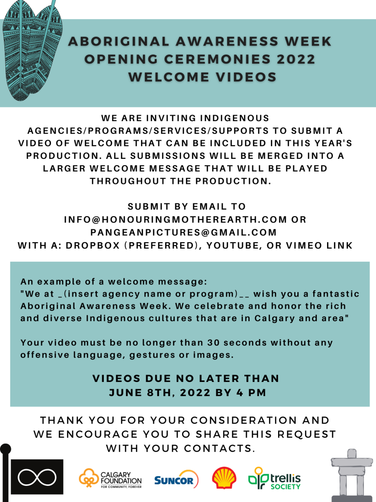 Welcome Video Submissions new deadline